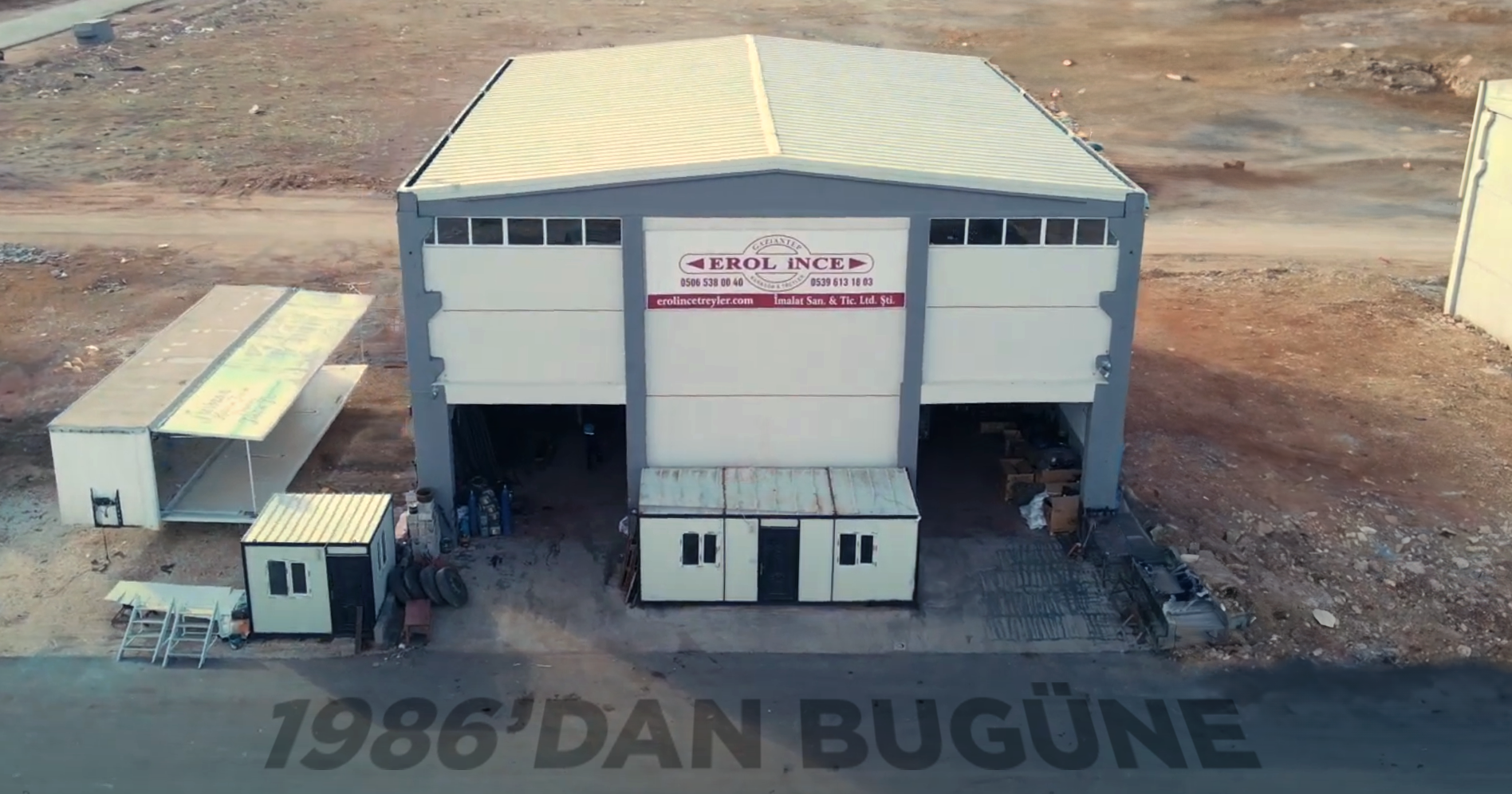 Erol İnce Treyler üretim tesisi